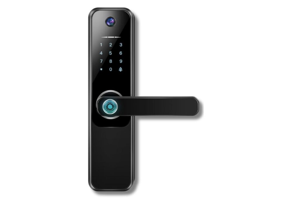 Geiserailie Smart Fingerprint Door Lock with Camera
